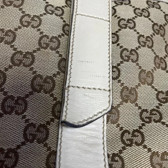 Gucci Tote Bag Brown Canvas - Picture 3 of 13